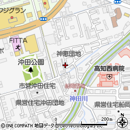 高知県高知市朝倉甲122-15周辺の地図