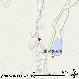 愛媛県大洲市新谷甲1805周辺の地図