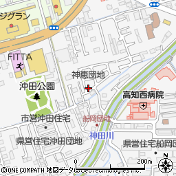 高知県高知市朝倉甲116-27周辺の地図