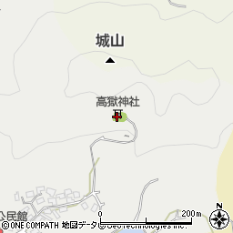 高獄神社周辺の地図