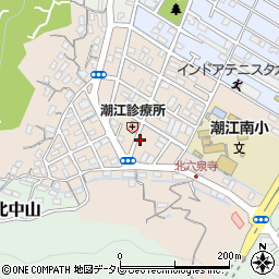 高知県高知市高見町周辺の地図