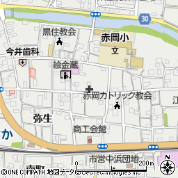 四国銀行赤岡支店周辺の地図
