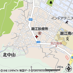 高知県高知市高見町373-2周辺の地図