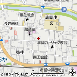 高知県香南市赤岡町弁天通768周辺の地図