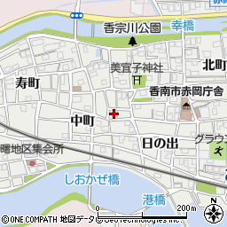 高知県香南市赤岡町209-8周辺の地図