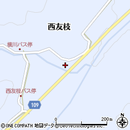 福岡県築上郡上毛町西友枝2406周辺の地図