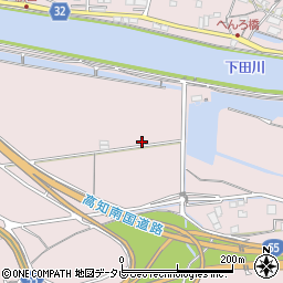 高知県高知市五台山942周辺の地図