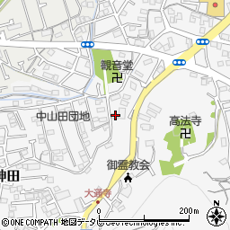 高知県高知市神田385周辺の地図