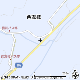 福岡県築上郡上毛町西友枝2405周辺の地図