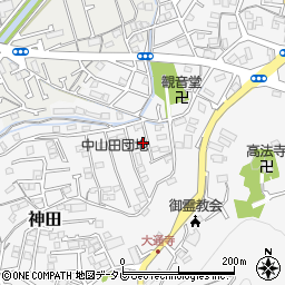 高知県高知市神田338-6周辺の地図
