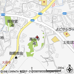 高知県高知市神田2413-17周辺の地図