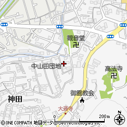 高知県高知市神田338-2周辺の地図