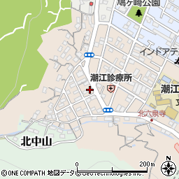 高知県高知市高見町383-1周辺の地図