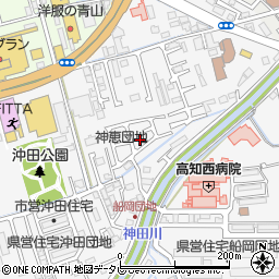 高知県高知市朝倉甲114-11周辺の地図