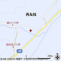 福岡県築上郡上毛町西友枝2407周辺の地図