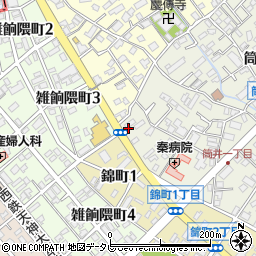 ティアラブティック福岡周辺の地図