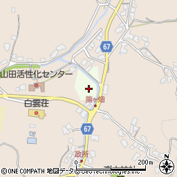 福岡県嘉麻市熊ケ畑第一周辺の地図