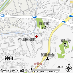 高知県高知市神田338-27周辺の地図