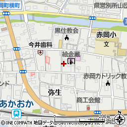 高知県香南市赤岡町弁天通549-1周辺の地図