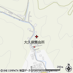 愛媛県大洲市新谷1649周辺の地図