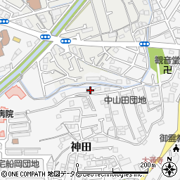 高知県高知市神田2391-16周辺の地図