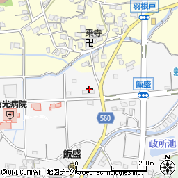 福岡県福岡市西区飯盛495周辺の地図