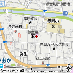 高知県香南市赤岡町弁天通794周辺の地図