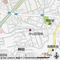 高知県高知市神田343-3周辺の地図