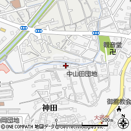 高知県高知市神田343-2周辺の地図
