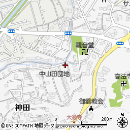高知県高知市神田338-12周辺の地図