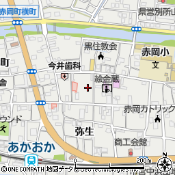 高知県香南市赤岡町弁天通561周辺の地図