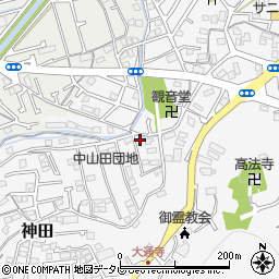 高知県高知市神田338-3周辺の地図
