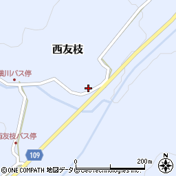 福岡県築上郡上毛町西友枝2430周辺の地図