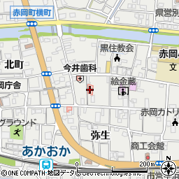 赤岡医院周辺の地図