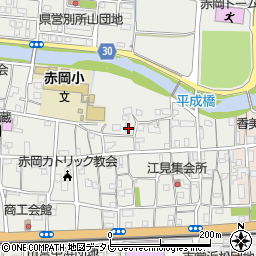 高知県香南市赤岡町弁天通876周辺の地図