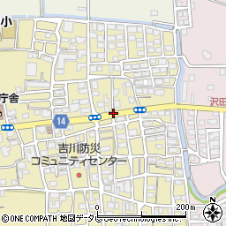 福井タバコ店前周辺の地図