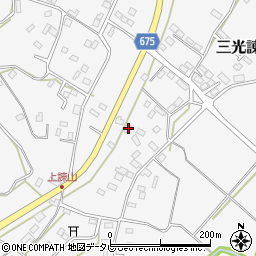 大分県中津市三光諌山1193周辺の地図