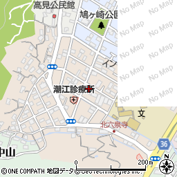 高知県高知市高見町350-4周辺の地図