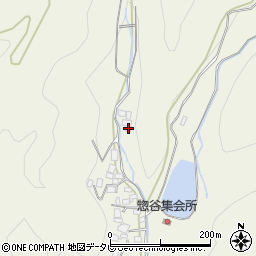 愛媛県大洲市新谷甲1800周辺の地図