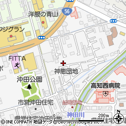 高知県高知市朝倉甲122-7周辺の地図