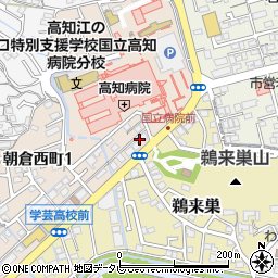 補聴器センター　辻朝倉店周辺の地図