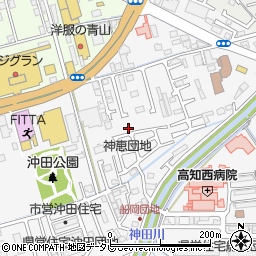 高知県高知市朝倉甲116-7周辺の地図