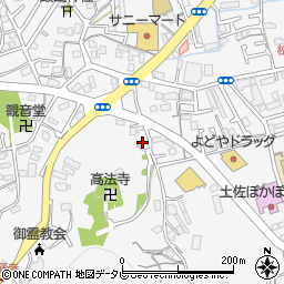 高知県高知市神田2413-11周辺の地図