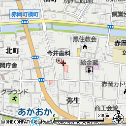 高知県香南市赤岡町弁天通571-1周辺の地図