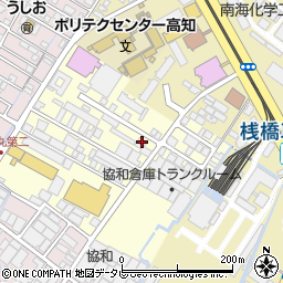 四国交通共済協同組合　高知県支所周辺の地図