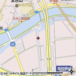高知県高知市五台山653周辺の地図