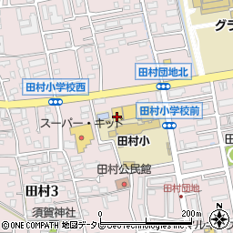 セリア福岡歯科大前店周辺の地図