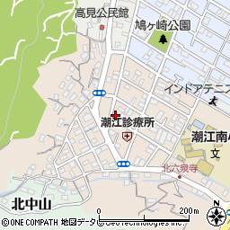 高知県高知市高見町358周辺の地図