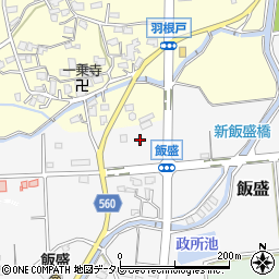 福岡県福岡市西区飯盛424-2周辺の地図