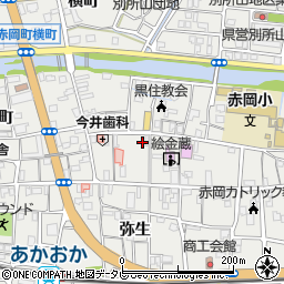 高知県香南市赤岡町弁天通556周辺の地図